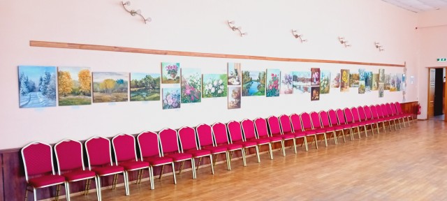 Gleznu izstāde "Līdzsvarā"